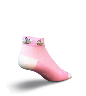    SockGuy Woman\'s Socks - Cupcakes Low Cut