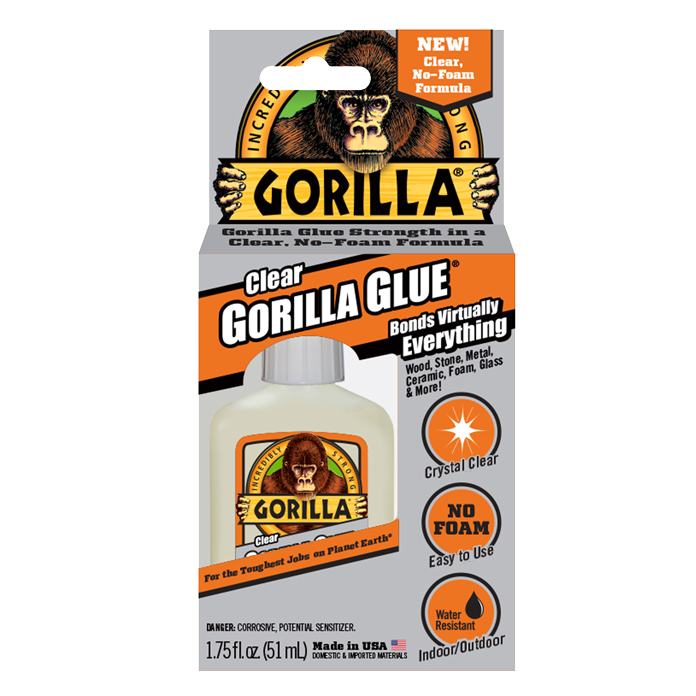 !      51 \" Clear Gorilla Glue