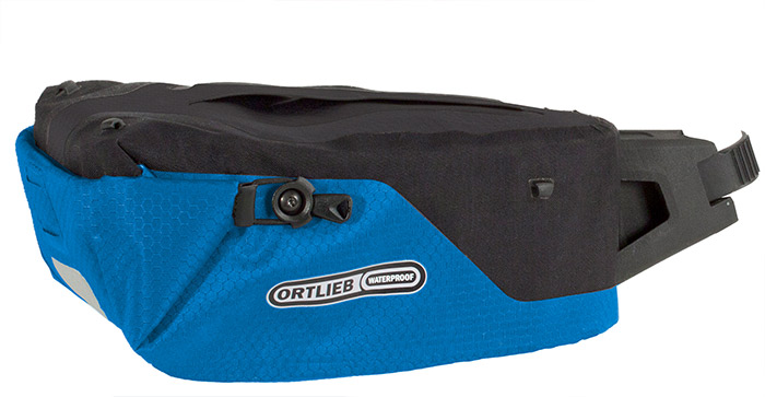 תיק אוכף בינוני כחול שחור Ortlieb - Seatpost Bag